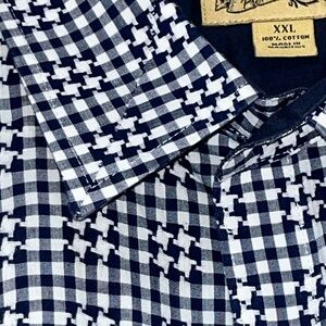 Men's Blue Checkered Shirt